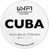 CUBA White Double Fresh-Nicotine Pouches-SnusBox
