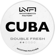 CUBA White Double Fresh-Nicotine Pouches-SnusBox