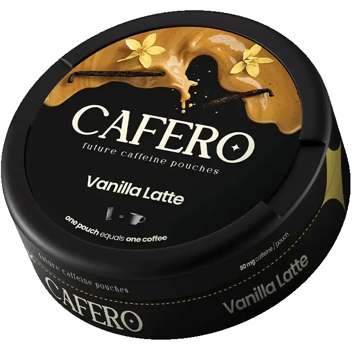 Cafero Vanilla Latte-Caffeine Pouch-SnusBox