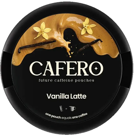 Cafero Vanilla Latte-Caffeine Pouch-SnusBox