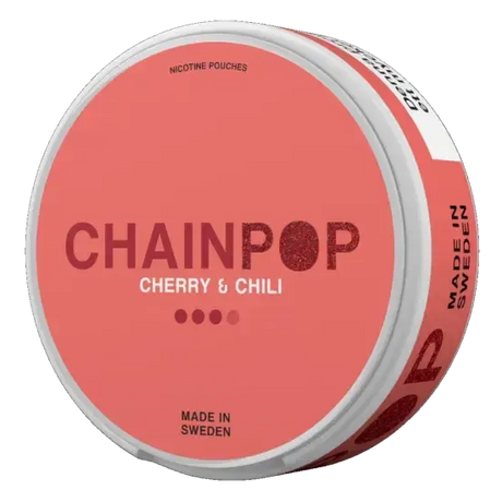 Chainpop Cherry & chili-Nicotine Pouches-SnusBox