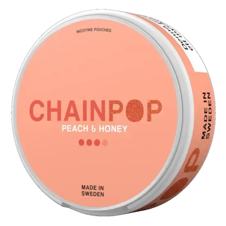 Chainpop Peach & Honey-Nicotine Pouches-SnusBox