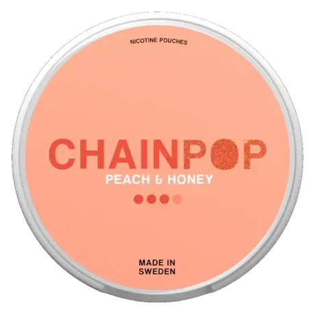 Chainpop Peach & Honey-Nicotine Pouches-SnusBox