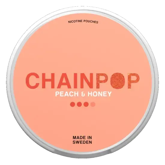 Chainpop Peach & Honey-Nicotine Pouches-SnusBox