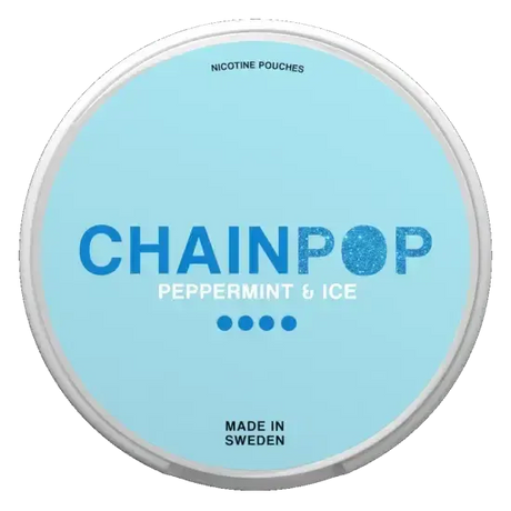 Chainpop Peppermint & Ice-Nicotine Pouches-SnusBox