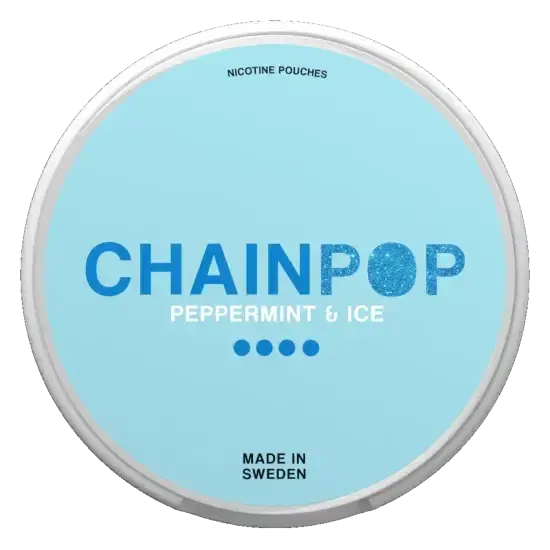 Chainpop Peppermint & Ice-Nicotine Pouches-SnusBox
