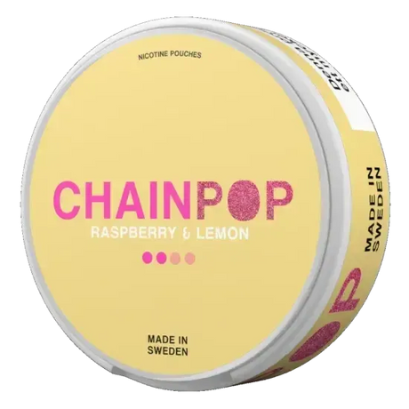 Chainpop Raspberry Lemon-Nicotine Pouches-SnusBox