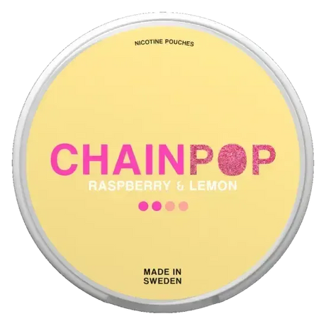 Chainpop Raspberry Lemon-Nicotine Pouches-SnusBox