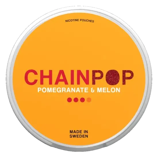 Chainpop pomegranate & Melon-Nicotine Pouches-SnusBox
