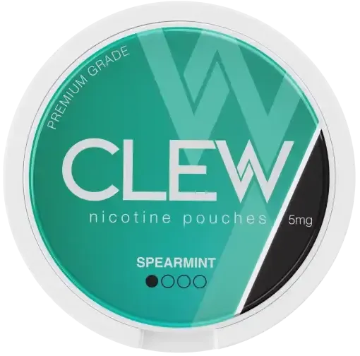 Clew Spearmint 5mg-Nicotine Pouches-SnusBox