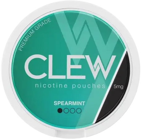 Clew Spearmint 5mg-Nicotine Pouches-SnusBox