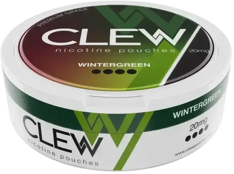 Clew Wintergreen 20mg-Nicotine Pouches-SnusBox