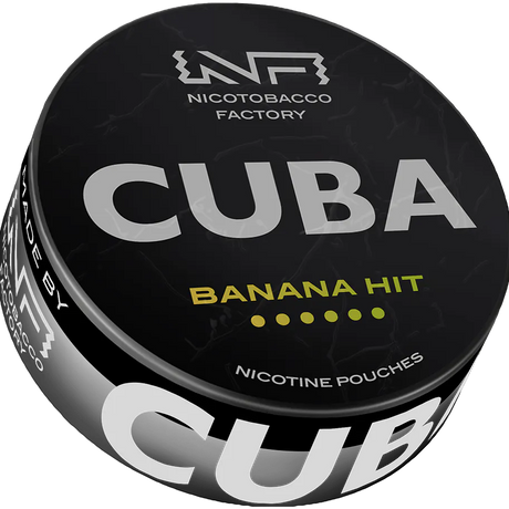 Cuba Black Banana Hit-Nicotine Pouches-SnusBox