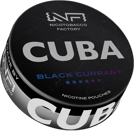 Cuba Black Black Currant-Nicotine Pouches-SnusBox