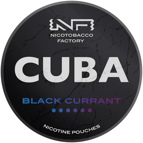 Cuba Black Black Currant-Nicotine Pouches-SnusBox