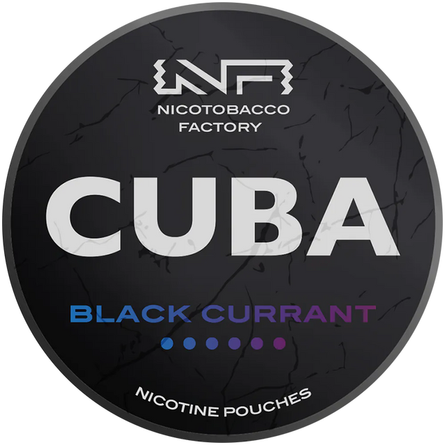 Cuba Black Black Currant-Nicotine Pouches-SnusBox