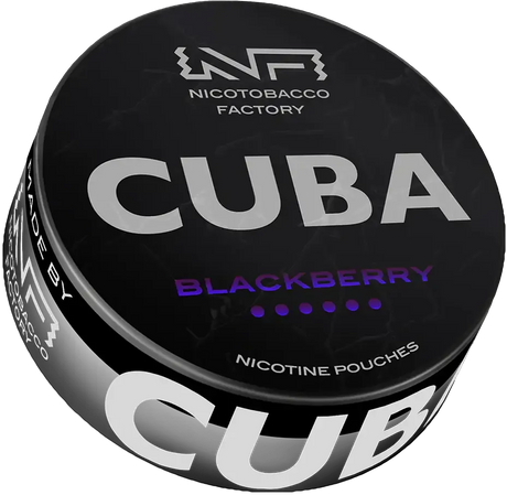 Cuba Black Blackberry-Nicotine Pouches-SnusBox