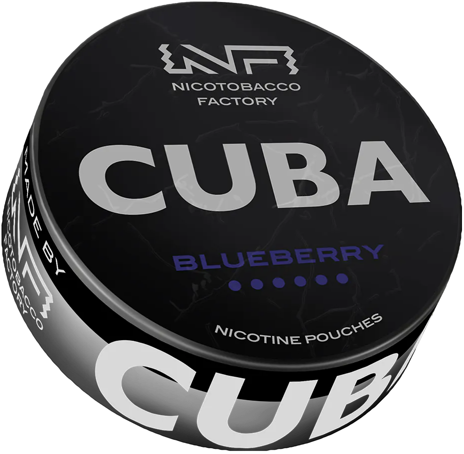 Cuba Black Blueberry-Nicotine Pouches-SnusBox