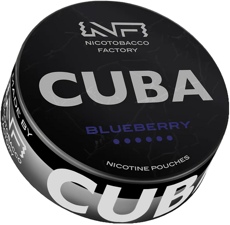 Cuba Black Blueberry-Nicotine Pouches-SnusBox