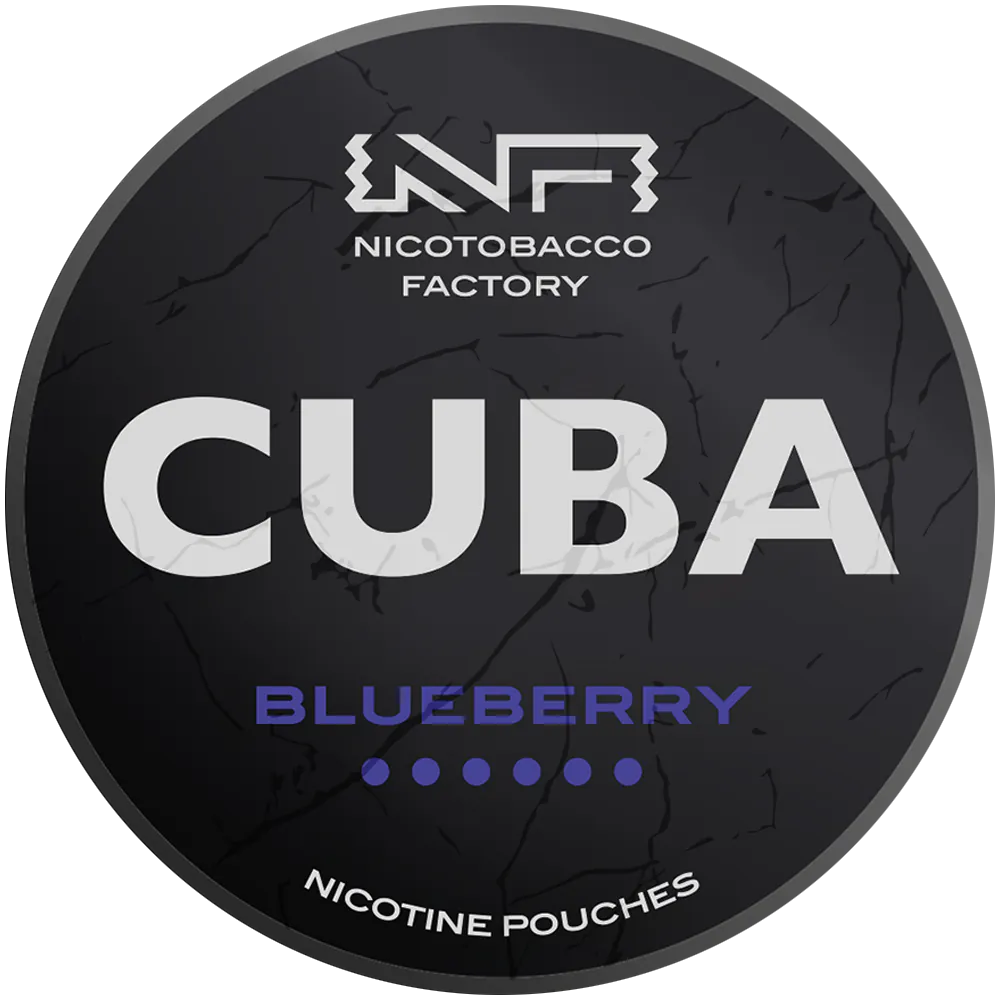 Cuba Black Blueberry-Nicotine Pouches-SnusBox