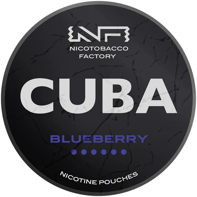 Cuba Black Blueberry-Nicotine Pouches-SnusBox