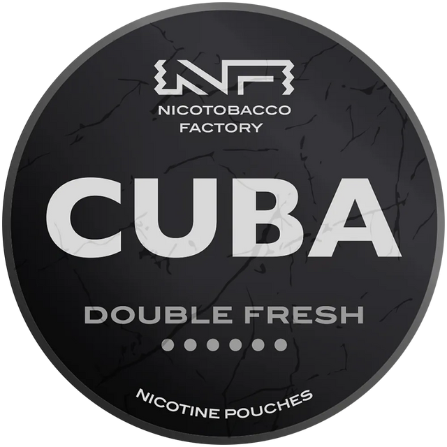 Cuba Black Double Fresh-Nicotine Pouches-SnusBox