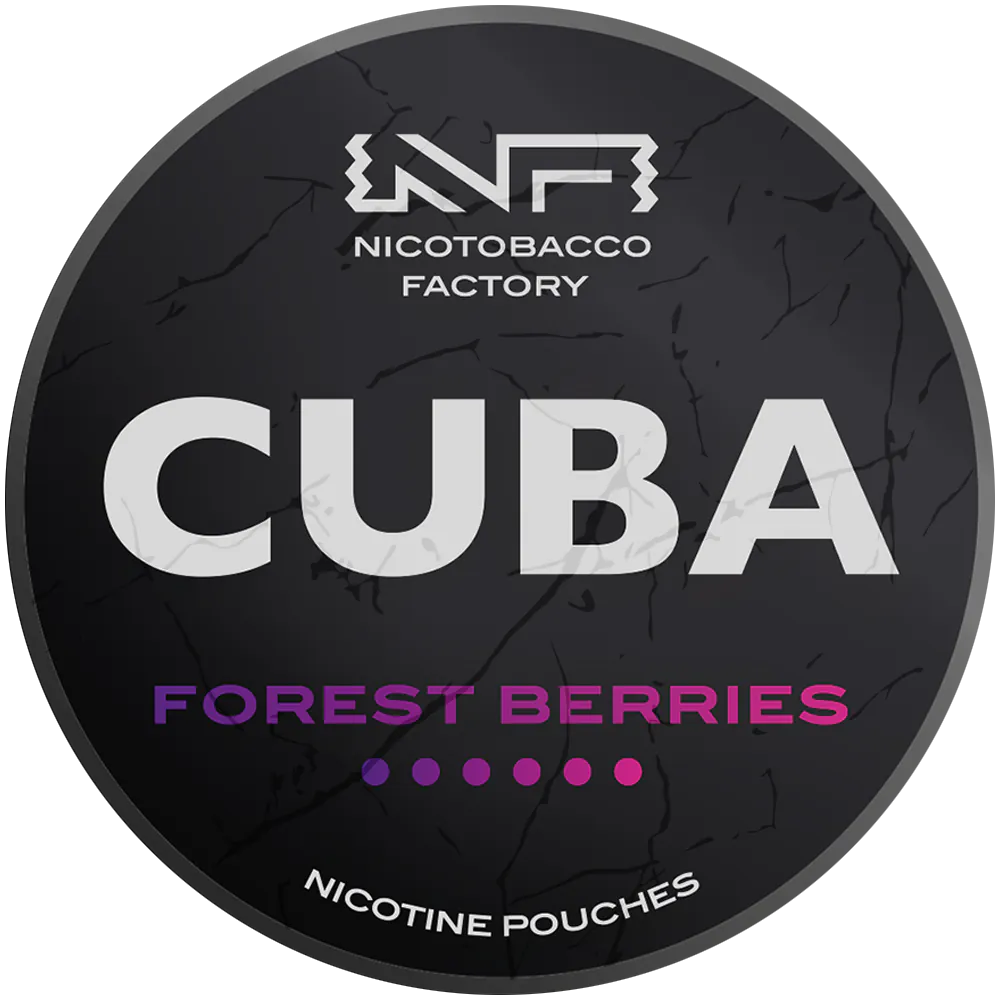 Cuba Black Forest Berries-Nicotine Pouches-SnusBox