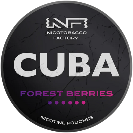 Cuba Black Forest Berries-Nicotine Pouches-SnusBox