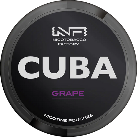 Cuba Black Grape-Nicotine Pouches-SnusBox