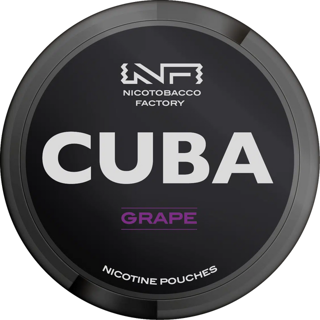 Cuba Black Grape-Nicotine Pouches-SnusBox