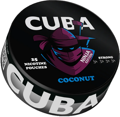 Cuba Ninja Coconut-Nicotine Pouches-SnusBox