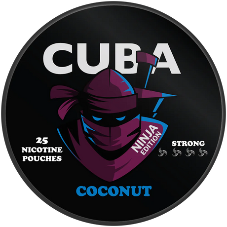 Cuba Ninja Coconut-Nicotine Pouches-SnusBox
