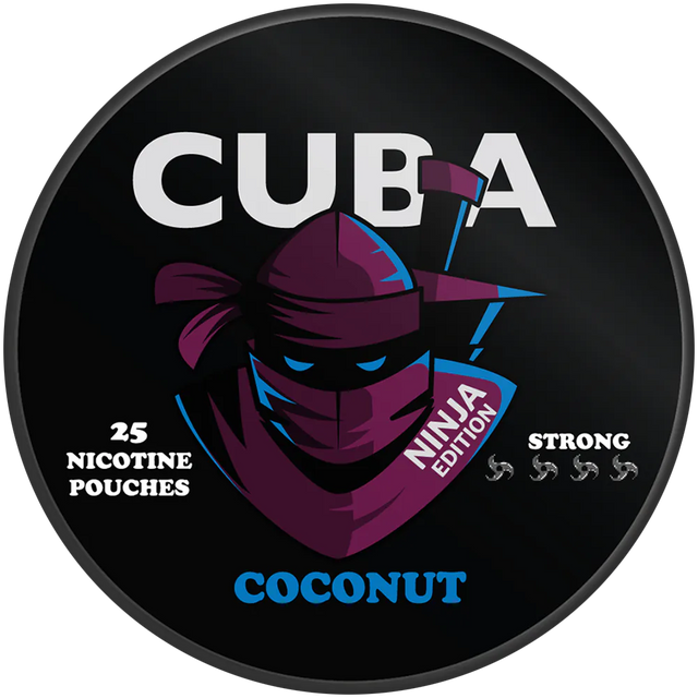Cuba Ninja Coconut-Nicotine Pouches-SnusBox