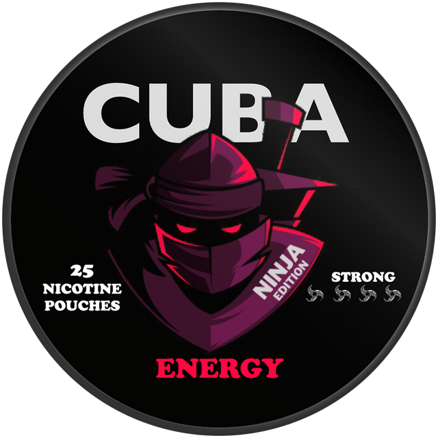 Cuba Ninja Energy-Nicotine Pouches-SnusBox