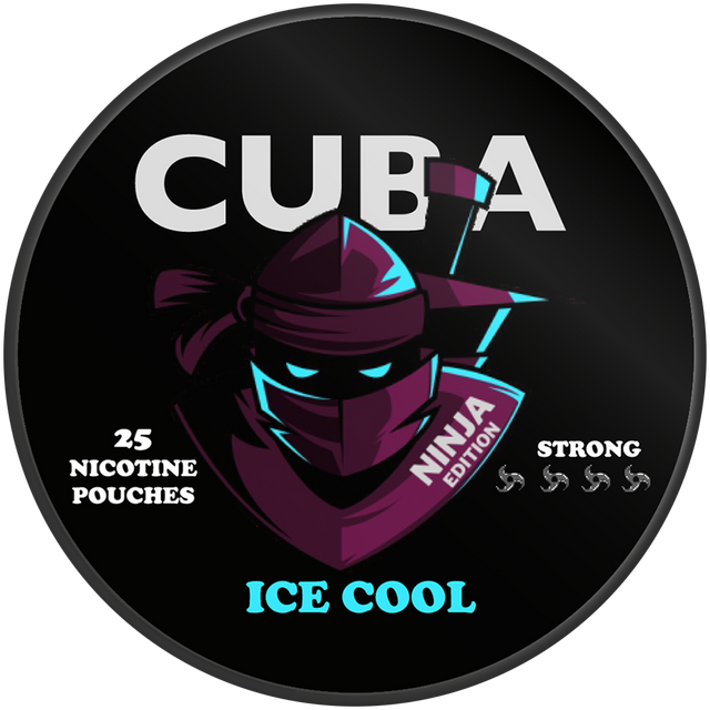 Cuba Ninja Ice Cool-Nicotine Pouches-SnusBox