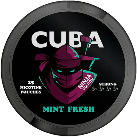 Cuba Ninja Mint Fresh-Nicotine Pouches-SnusBox