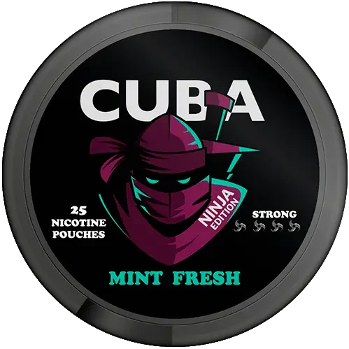 Cuba Ninja Mint Fresh-Nicotine Pouches-SnusBox