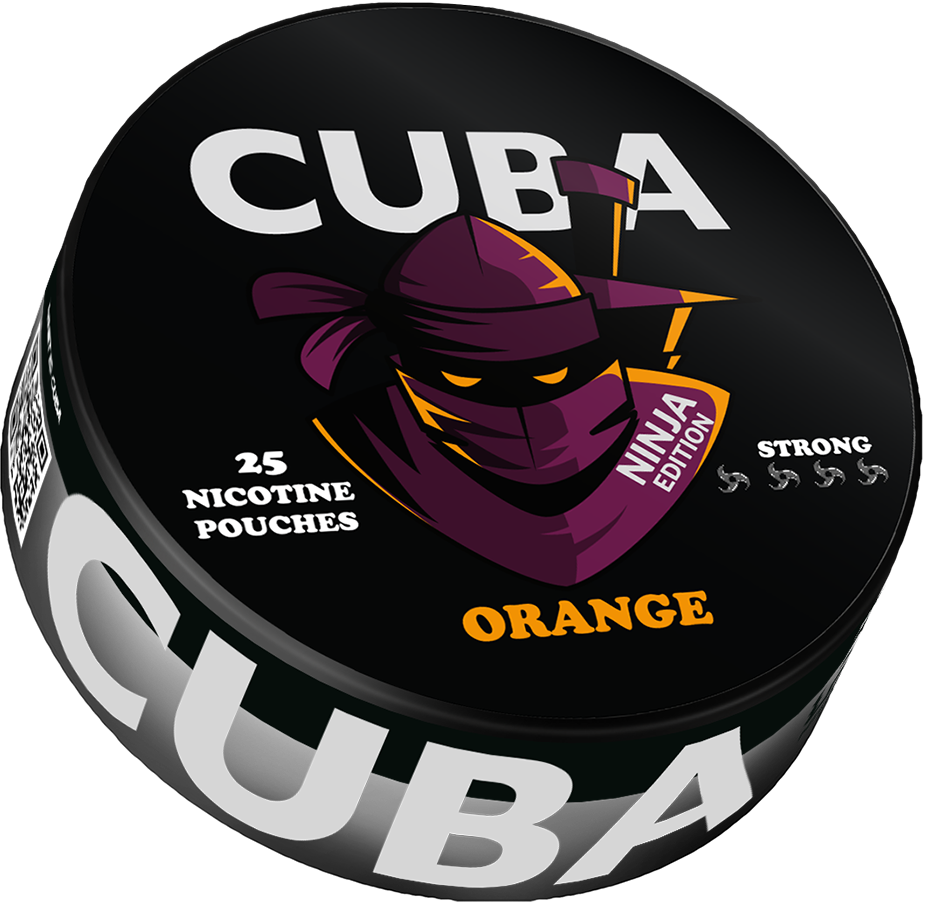 Cuba Ninja Orange-Nicotine Pouches-SnusBox