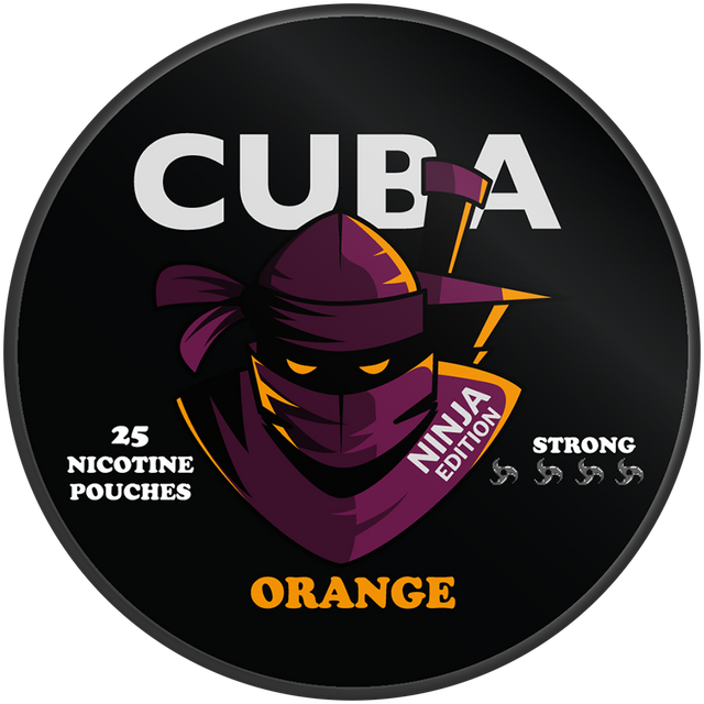 Cuba Ninja Orange-Nicotine Pouches-SnusBox