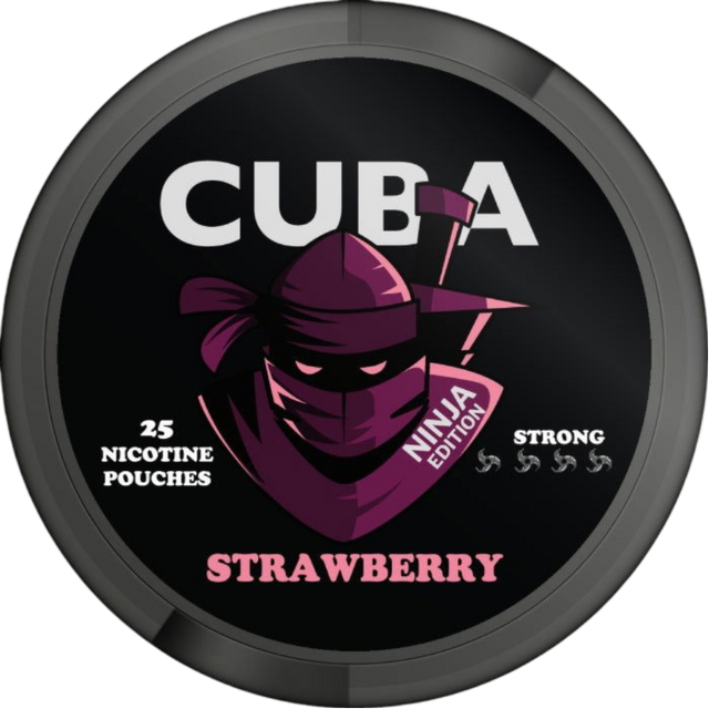 Cuba Ninja Strawberry – Snusbox