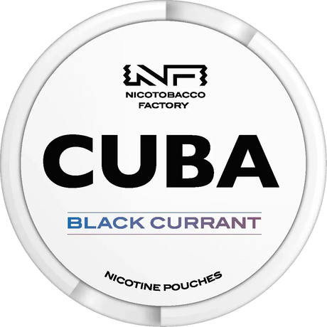 Cuba White Black Currant – Snusbox