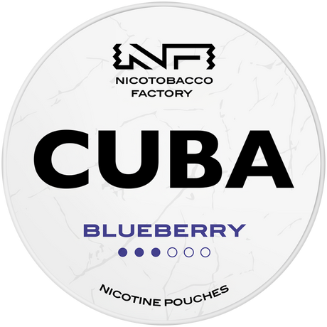 Cuba White Blueberry-Nicotine Pouches-SnusBox