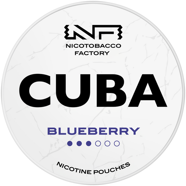 Cuba White Blueberry-Nicotine Pouches-SnusBox