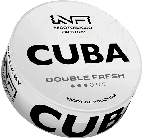 Cuba White Double Fresh-Nicotine Pouches-SnusBox