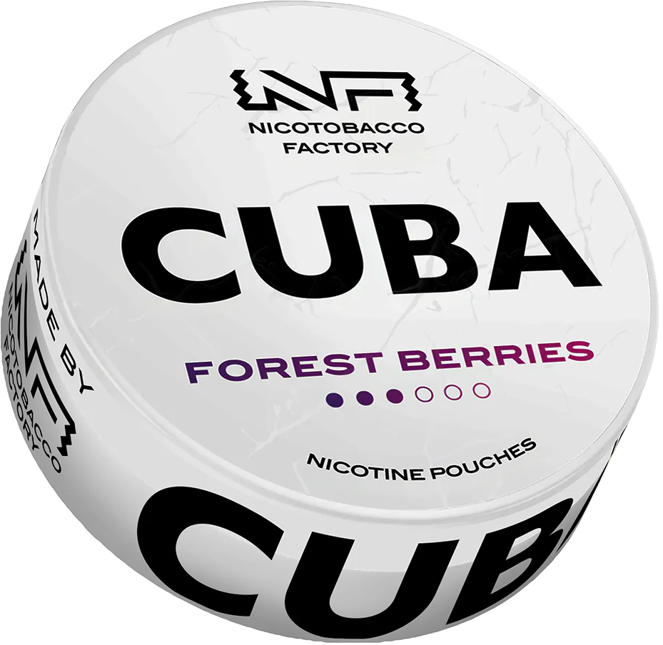 Cuba White Forest Berries-Nicotine Pouches-SnusBox