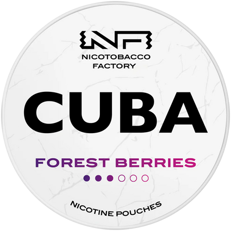 Cuba White Forest Berries-Nicotine Pouches-SnusBox