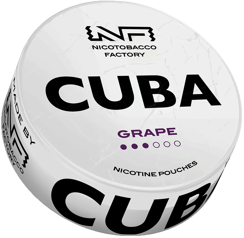 Cuba White Grape-Nicotine Pouches-SnusBox