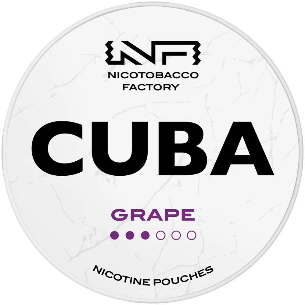 Cuba White Grape-Nicotine Pouches-SnusBox