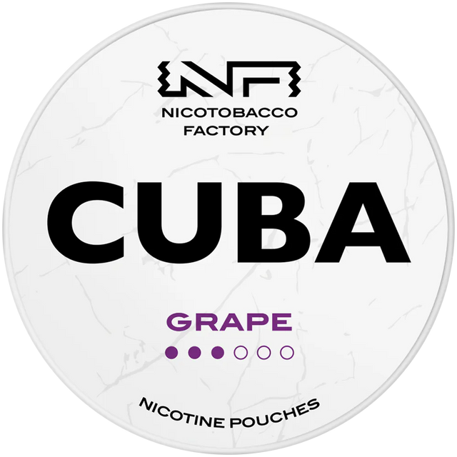 Cuba White Grape-Nicotine Pouches-SnusBox