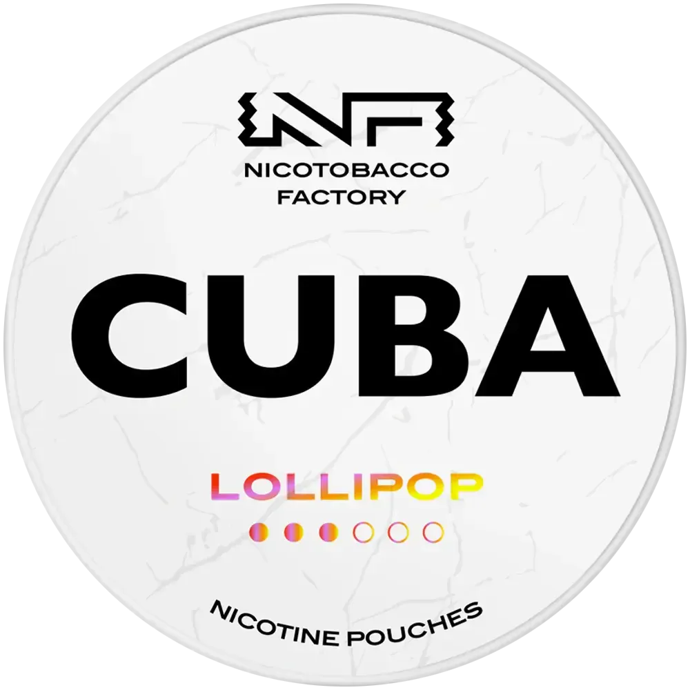 Cuba White Lollipop-Nicotine Pouches-SnusBox